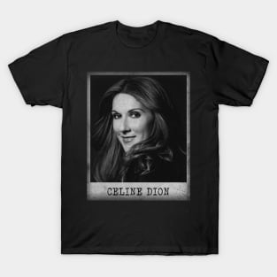 Celine Dion // old school minimalist T-Shirt